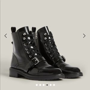 AllSaints Donita leather boots
